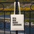 Real Men Marry Librarians – Book Lover Husband Canvas Tote Bag Real Men Marry Librarians – Book Lover Husband Canvas Tote Bag