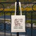 Retro Cowgirl ReadingTee Saddle Up With A Good Book Western Canvas Tote Bag