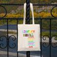 Retro Librarian Book Reader Library Book Reading Canvas Tote Bag