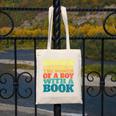 Retro Never Underestimate The Power Of a Boy With a Book Canvas Tote Bag