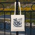 Schnauzer Hammock Reading Book Schnauzer Glasses Canvas Tote Bag