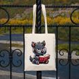 Scottish Terrier Reading a Book Dog Canvas Tote Bag