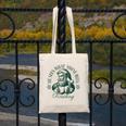 He Sees What You'Ve Been Reading Bookish Christmas Canvas Tote Bag