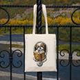 Shih Tzu Book How To Train Your Human Funny Dog Motif Canvas Tote Bag