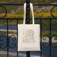 Skull Books Flowers Goth Reader Grunge Dark Alt Aesthetic Canvas Tote Bag