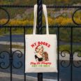 Smut Reader Christmas My Books May Be Naughty But I'm Nice Canvas Tote Bag