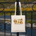 Spooky Halloween Book Lover Halloween Reading Goose Canvas Tote Bag