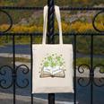 St Patricks Day Book Lover Librarian Reading Saint Pattys Canvas Tote Bag