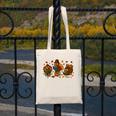 Teacher Fall Thanksgiving Turkey Reading Books Lovers Canvas Tote Bag
