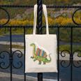 Teachersaurus Dinosaur Teachers Dino Reading Book Librarian Canvas Tote Bag