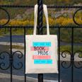 Threadless Grey Sky Chai Trans Book Pride Graphic Canvas Tote Bag