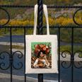 History Month Black Afro Girl Women Book Lovers Floral Canvas Tote Bag