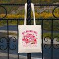 Valentine All Booked Book Coffee Coquette Bow Girl Women Canvas Tote Bag