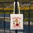 Valentine’s Day Wine Lovers Book Club We Read Wine Labels Canvas Tote Bag