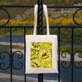 Varsity-Gold Yellow Comic Book University Varsity-Gold Canvas Tote Bag