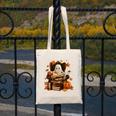Vintage Ghost Book Reading Pumpkin Gothic Halloween Teachers Canvas Tote Bag Vintage Ghost Book Reading Pumpkin Gothic Halloween Teachers Canvas Tote Bag