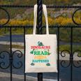 Vintage Librarian Book Reader Library Book Reading Canvas Tote Bag