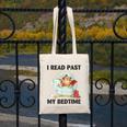 Vintage I Read Past My Bedtime Cute Sleeping Bear Book Lover Canvas Tote Bag Vintage I Read Past My Bedtime Cute Sleeping Bear Book Lover Canvas Tote Bag