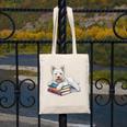 West Highland Terrier Books Dog Breed Westie Canvas Tote Bag West Highland Terrier Books Dog Breed Westie Canvas Tote Bag