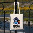 Wild About Reading Book Lover Gorilla Canvas Tote Bag