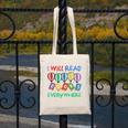 I Will Read Books Everywhere Across America Child Readers Canvas Tote Bag
