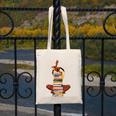 Woman And Books Stack Afro Girl Book Lover Premium Tri-Blend Canvas Tote Bag