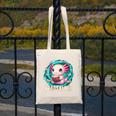 Women's Readsolotl Kawaii Axolotl Reading Book Lover Canvas Tote Bag