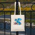 In A World Full Of Bookworms Be A Book Dragon Canvas Tote Bag