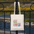Yarn Quote Easily Distracted By Books And Yarn Reader Canvas Tote Bag