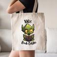 100 Book Goblin Cute Book Reader And Library Lover Canvas Tote Bag