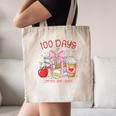 100th Day Of School Teachers 100 Days Of Coffee Chaos Books Canvas Tote Bag 100th Day Of School Teachers 100 Days Of Coffee Chaos Books Canvas Tote Bag