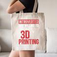 3D Printer Introvert 3D Printing Canvas Tote Bag 3D Printer Introvert 3D Printing Canvas Tote Bag