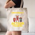 Action Figure Collector Comic Books Canvas Tote Bag