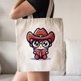 Adorable Book Lover Cowboy With Reading Glasses Cute Canvas Tote Bag Adorable Book Lover Cowboy With Reading Glasses Cute Canvas Tote Bag
