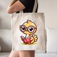 Adorable Book Lover Ostrich With Reading Glasses Cute Canvas Tote Bag Adorable Book Lover Ostrich With Reading Glasses Cute Canvas Tote Bag