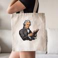 Alexander Hamilton Reading A Book Canvas Tote Bag