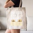 Anti Social Book Club Go Away I'm Reading Canvas Tote Bag