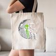 Astronaut Reading Book To Alien Moon Space Women Kids Men Canvas Tote Bag Astronaut Reading Book To Alien Moon Space Women Kids Men Canvas Tote Bag