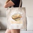 I Like Big Books And I Cannot Lie Book Reading Canvas Tote Bag