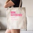 Book Boyfriends Definition Canvas Tote Bag