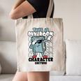 This Is My Book Character Costume Reading Book Lover Canvas Tote Bag