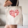 Book Heart Cute Read Book Reading Librarian Across America Canvas Tote Bag