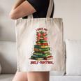 Book Lover Christmas Tree I Have No Shelf Control Canvas Tote Bag Book Lover Christmas Tree I Have No Shelf Control Canvas Tote Bag
