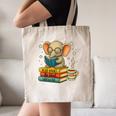 Book Lover Elephant Reading Books Library Read Books Be Kind Canvas Tote Bag