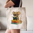Book Lover Koala Reading Bookish Library Read Books Be Kind Canvas Tote Bag