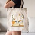 Book Lover Moonlight Reading Scene Night Canvas Tote Bag