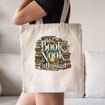 Book Nook Enthusiast Cozy Library Reader Collector Canvas Tote Bag Book Nook Enthusiast Cozy Library Reader Collector Canvas Tote Bag