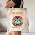 Book And Pajamas Reading Bedtime Canvas Tote Bag