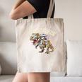 Book Reading Dinosaur T-Rex Dino Bookworm Canvas Tote Bag