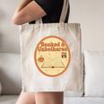 Booked & Unbothered Book Lover Tee Canvas Tote Bag